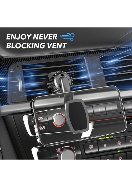 Manyetik Araç Telefonu Tutucu Montajı, Yükseltilmiş Klipsli Araç Cep Telefonu Tutucusu, Araba Için 360° Güçlü Mıknatıslı Telefon Tutucu, Araç Havalandırması Için Telefon Montajı Ip (Yurt Dışından) fırsatları