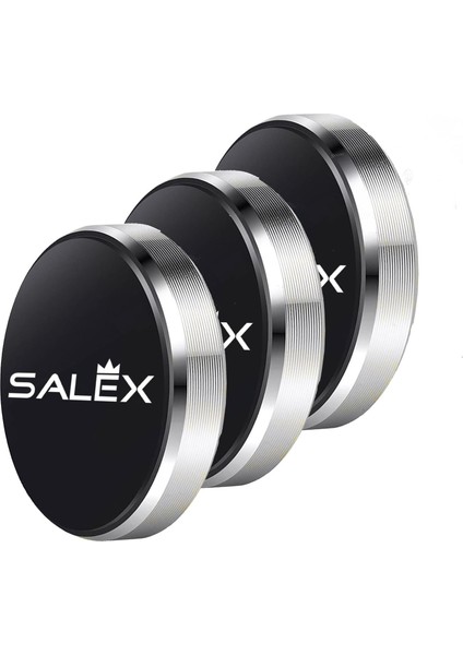 Düz Manyetik Bağlantılar 3'lü Paket. Araç Kontrol Paneline, Duvara, Aynaya, Kamyona, Masaya Gümüş Cep Telefonu Tutacağı. Mobil Cihazlar, Tabletler ve 13,3 Inçe Kadar Akıllı Telefon (Yurt Dışından)