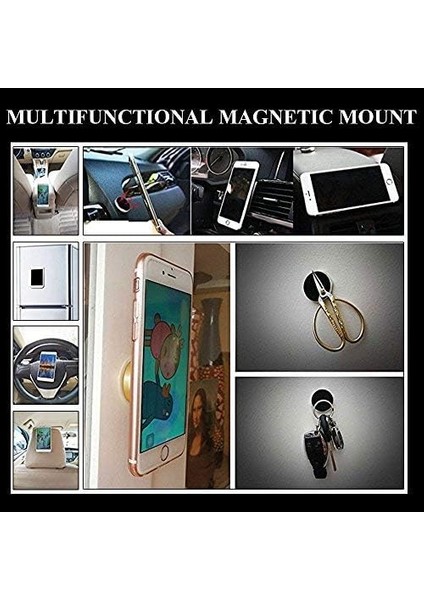 Düz Manyetik Bağlantılar 3'lü Paket. Araç Kontrol Paneline, Duvara, Aynaya, Kamyona, Masaya Gümüş Cep Telefonu Tutacağı. Mobil Cihazlar, Tabletler ve 13,3 Inçe Kadar Akıllı Telefon (Yurt Dışından) fiyatları