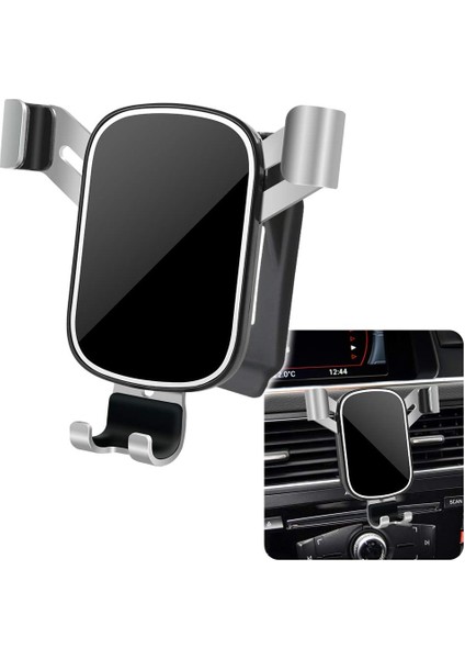 Audi Q5 2010-2016 ve Audi Sq5 2014-2017 Için Lunqın Araç Telefonu Tutucu Oto Iç Aksesuarları En Iyi Telefonlar Montaj Cep Cep Telefonu Mobil Beşik Şarj Navigasyon Braketi Ekran Hav (Yurt Dışından)