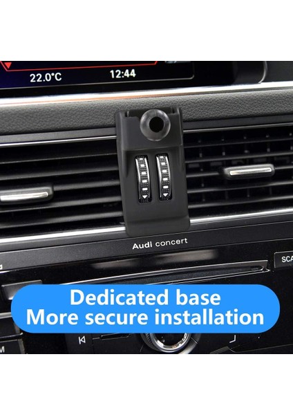 Audi Q5 2010-2016 ve Audi Sq5 2014-2017 Için Lunqın Araç Telefonu Tutucu Oto Iç Aksesuarları En Iyi Telefonlar Montaj Cep Cep Telefonu Mobil Beşik Şarj Navigasyon Braketi Ekran Hav (Yurt Dışından)