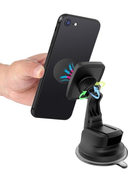 Güçlü Gösterge Paneli Jelli Cep Telefonları Için Gösterge Paneli Montajı, Evrensel Manyetik Araç Montaj Tutucu, Ön Cam Montajı ve Gösterge Paneli Montaj Tutucusu – (Yeni Dikdörtgen (Yurt Dışından) fırsatları