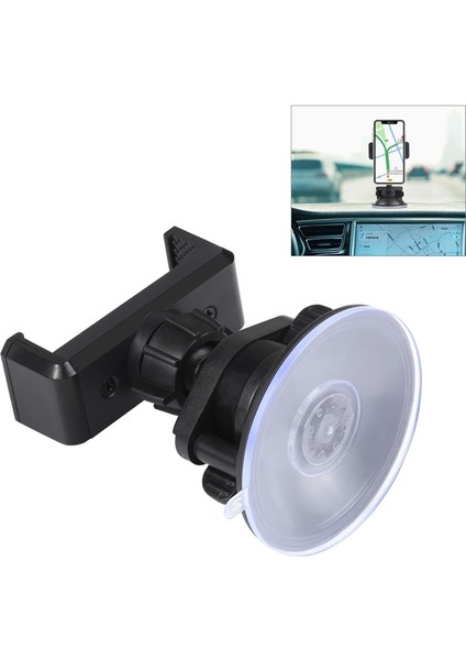 Ön Cam ve Kontrol Paneli Için Evrensel Araç Telefonu Tutacağı Montajı Iphone/galaxy/huawei/xiaomi/sony/htc/google ve Diğer Akıllı Telefonlar Için Vantuz Tabanlı 360 Derece Dönen Ma (Yurt Dışından)