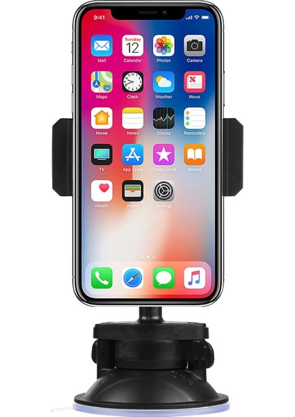 Ön Cam ve Kontrol Paneli Için Evrensel Araç Telefonu Tutacağı Montajı Iphone/galaxy/huawei/xiaomi/sony/htc/google ve Diğer Akıllı Telefonlar Için Vantuz Tabanlı 360 Derece Dönen Ma (Yurt Dışından) fiyatları