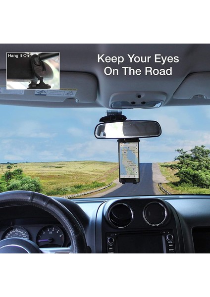 Plus Flex Telefon Tutucu ve Stand - 6,75 Inçe Kadar Araba Bisikleti ve Masa Için Ayarlanabilir Esnek Silikon Kılıf Asma Montaj Parçası Büyük Cep Telefonları - iPhone Xs Xr 11 Se - (Yurt Dışından) fiyatları