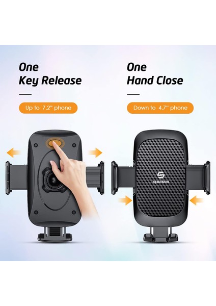 Araba Için Evrensel Gösterge Paneli Telefon Tutucu, Cep Telefonları Için Araba Için Telefon Montajı (Yeni Yükseltilmiş Havalandırma Kilitleri) (Yurt Dışından) fırsatları