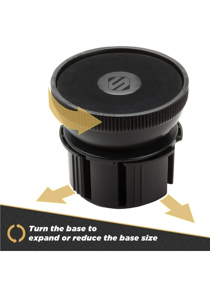 Cupbase-Sp1 Cupmount Telefon Tutucu Adaptörü, Mobil Cihazlar Için Vantuz Montaj Parçalarıyla Uyumlu, Kullanışlı ve Ayarlanabilir, Siyah (Yurt Dışından) fiyatları
