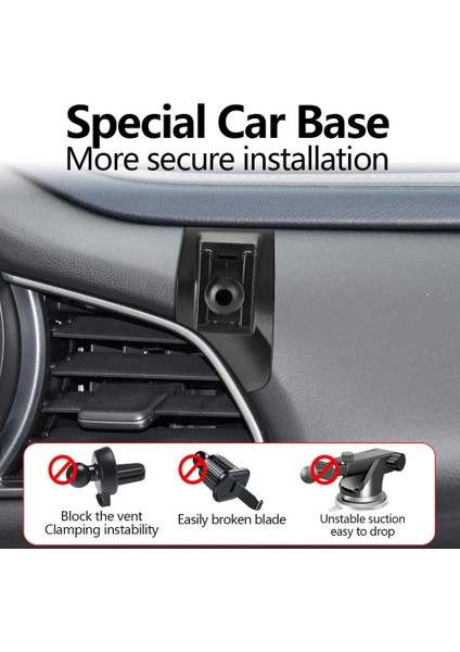 Araç Telefonu Tutucu Montaj Mazda Cx-30 CX30 2020 2021 2022 2023 2024 Oto Aksesuarları Iç Dekorasyon Cep Cep Akıllı Telefon Braketi (Yurt Dışından) fırsatları