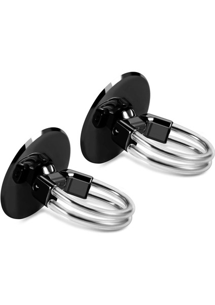 Adet Cep Telefonu Zil Tutucu, 3'ü 1 Arada Evrensel Telefon Zil Standı Araç Tutucu, Parmak Kavrama Telefon Tutucu ve Tablet Standı Araba Havalandırma Telefon Montajı (Siyah) (Yurt Dışından)