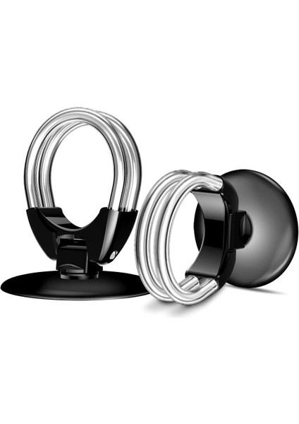 Adet Cep Telefonu Zil Tutucu, 3'ü 1 Arada Evrensel Telefon Zil Standı Araç Tutucu, Parmak Kavrama Telefon Tutucu ve Tablet Standı Araba Havalandırma Telefon Montajı (Siyah) (Yurt Dışından) fiyatları