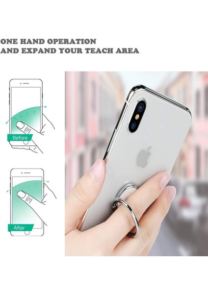 Telefon Zil Tutucu Parmak Kickstand Manyetik Telefon ile Evrensel Parmak Yüzük Standı Araç Montaj Tutucu Araba Hava Firar Manyetik Montaj Araç Telefon Tutucu IPHONE12 IPHONE11 Pro (Yurt Dışından) fırsatları