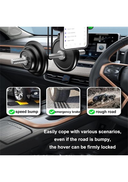 Yükseltilmiş Rotato Grip Cep Telefonu Tutucu, Rotatogrip Telefon Tutucu, Çok Fonksiyonlu Araç Telefonu Dönebilen Tutucu Dikiz Aynası Montajı, 360 Araç Dikiz Aynası Telefon Tutucu ( (Yurt Dışından) fiyatları
