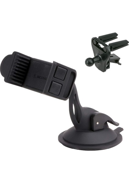 Hdvm-1 Mobil Cihazlar Için 3'ü 1 Arada Evrensel Havalandırma ve Vantuz Montajı | Stickgrip Tabanı ve Havalandırma Klipsleri Dahildir (Yurt Dışından)