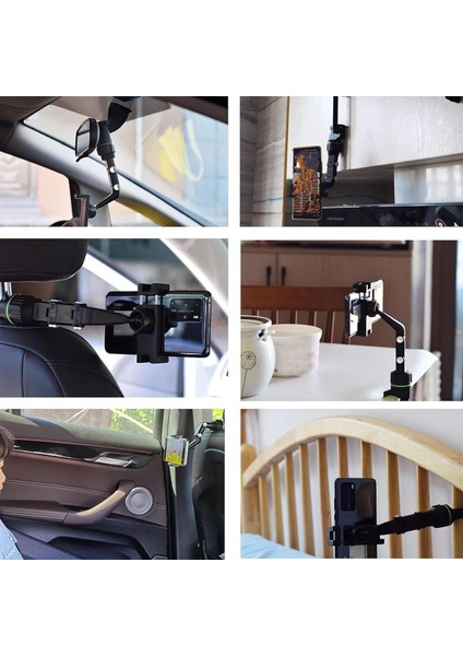 Rotato Grip Cep Telefonu Tutucu, Rotatogrip Telefon Tutucu, Rotato Grip Telefon Tutucu, Rotato Grip Çok Fonksiyonlu Dikiz Aynası Telefon Tutucu, Araba Dikiz Aynası Telefon Tutucu ( (Yurt Dışından) fırsatları