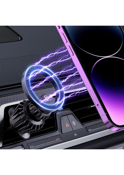Magsafe Araç Montajı Için Uyumlu [8 Güçlü Mıknatıs] Araba Için Manyetik Telefon Tutucu Eller Serbest iPhone Araç Tutucu Montajı iPhone 14 13 12 Pro Plus Için Fit [yeni 2023 Model] (Yurt Dışından)