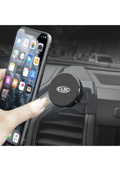 Araç Telefonu Tutucu Ford F-150 F150 2015-2020 Için Uygun Güçlü Manyetik Telefon Montajı 360 Derece Döndürülebilir ve Ayarlanabilir, 4-7 Inç Akıllı Telefon Için Güvenli ve Kullanış (Yurt Dışından)