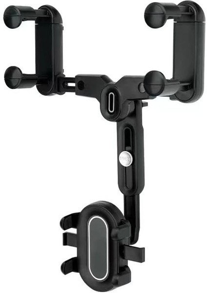 Araç Telefonu Tutucu, 360 Dönebilen Araç Dikiz Aynası Telefon Tutucu, Cep Telefonu Gps Desteği Standı Için Ayarlanabilir Telefon Montajı (Yurt Dışından) fırsatları