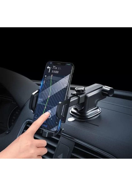 Evrensel Araç Telefonu Montaj Araç Telefonu Tutucu Araba Dashboard Cam Hava Firar Uzun Kol Güçlü Emiş Cep Telefonu Araç Montajı Uyumlu (Yurt Dışından) fiyatları