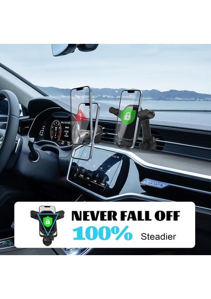 1 Adet Araba 2024 Yükseltme Yerçekimi Araç Telefonu Tutucu Montajı, Araba Havalandırma Telefonu Montajı, Asla Havalandırma Klipsini Engellemez, Ultra Kararlı Araba Cep Telefonu Tut (Yurt Dışından) fiyatları