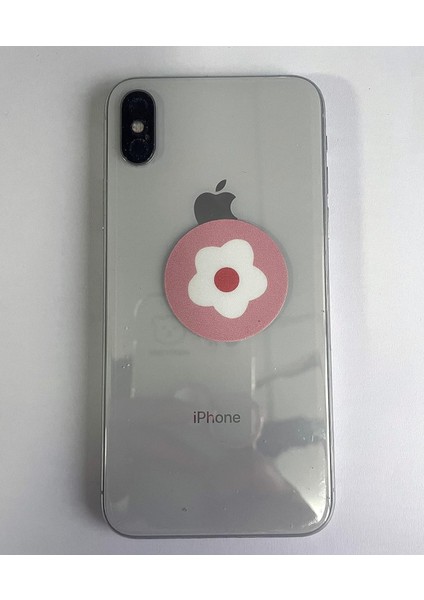 Pembe Çiçek Baskılı Yedek Metal Plaka Seti. Manyetik Araç Telefonu Tutucular, Duvar ve Havalandırma Montaj Parçaları, Kılıflar, Mıknatıslar Için Deliksiz 4 Yuvarlak Demir Diskten O (Yurt Dışından) fiyatları