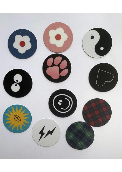 Pembe Çiçek Baskılı Yedek Metal Plaka Seti. Manyetik Araç Telefonu Tutucular, Duvar ve Havalandırma Montaj Parçaları, Kılıflar, Mıknatıslar Için Deliksiz 4 Yuvarlak Demir Diskten O (Yurt Dışından) modelleri