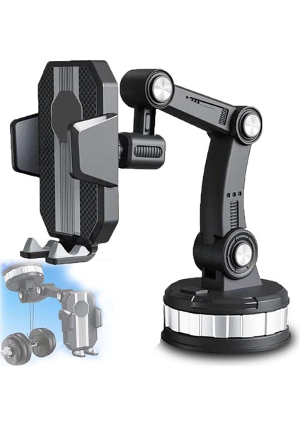 Lonfor Tech Telefon Tutucu, Atsizral Araç Telefonu Tutucu, Araç Merkezi Konsol Yığını Için Telefon Bağlantısı Süper Adsorpsiyon Telefon Tutucu, Süper Adsorpsiyon Araç Telefonu Tutu (Yurt Dışından)