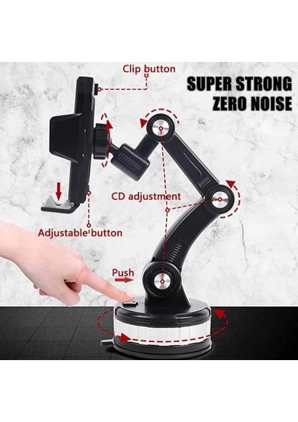 Lonfor Tech Telefon Tutucu, Atsizral Araç Telefonu Tutucu, Araç Merkezi Konsol Yığını Için Telefon Bağlantısı Süper Adsorpsiyon Telefon Tutucu, Süper Adsorpsiyon Araç Telefonu Tutu (Yurt Dışından) fırsatları