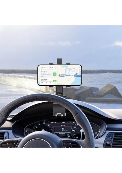 Araç Telefonu Tutucu Vizör Montajı, 1200 Derece Dönüş Araç Telefonu Tutucu Kontrol Paneli, Çoğu Kontrol Paneli ve Güneşlik Için Evrensel Araç Telefonu Tutucu, Araç Cep Telefonu Tut (Yurt Dışından) fiyatları