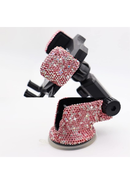 Bling Araç Telefonu Montaj Tutucu, Kadınlar ve Kızlar Için Parlak Kristal Rhinestone Telefon Standı, Ön Cam Kontrol Paneli Için Araba Aksesuarları, Çoğu Cep Telefonuyla Uyumlu (Pem (Yurt Dışından) fiyatları