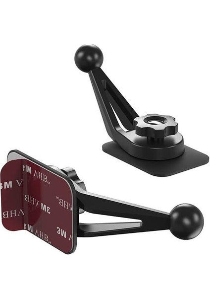 Garmin Nuvi Gps Araç Telefonu Için 2 Paket 17MM Top Yapışkan Montaj Tutucu Kablosuz Şarj Cihazı Yapışkanlı Kontrol Paneli Bant Etiket 17.4mm Döner Bağlantı Değiştirme Manyetik Stan (Yurt Dışından)