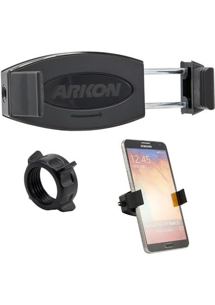 iPhone 7 6s Plus 6 Plus 6s 6 5s Galaxy S7 S6 Note 5 Için Mobile Grip 2 Telefon Tutucu Perakende Siyah ve Sp-Sbh-Kıt-Cam Sıkma Halkası ve Kamera Kafası Adaptör Kiti (Siyah) (Yurt Dışından) fiyatları