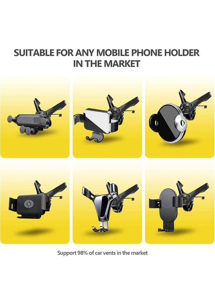 Araç Montajı Için Evrensel Havalandırma Klipsi, [çap 0,67 Inç (17 Mm)] Bağlantı Topu, Çoğu Araç Telefonu Tutucu ve Kablosuz Araç Şarj Cihazı Için Telefon Havalandırma Klipsi (1 Pak (Yurt Dışından) fırsatları