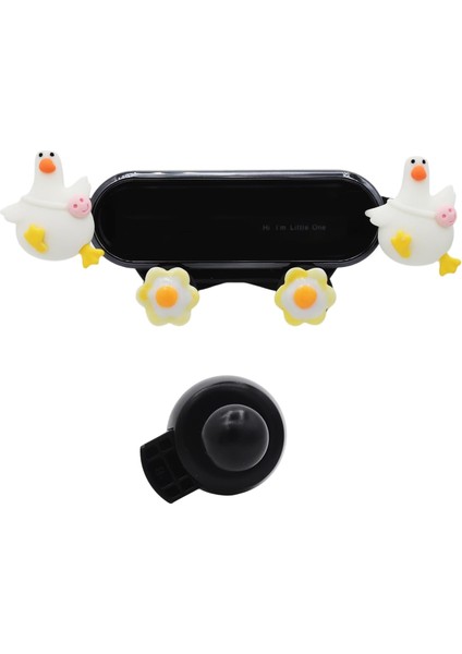 Araba Için Sevimli Ördek Telefon Tutucu, Karikatür Ördek Araba Havalandırma Telefon Montaj Klipsi Telefon Standı Sevimli Araba Dekor Araba Iç Aksesuarları (Stil 8) (Yurt Dışından)