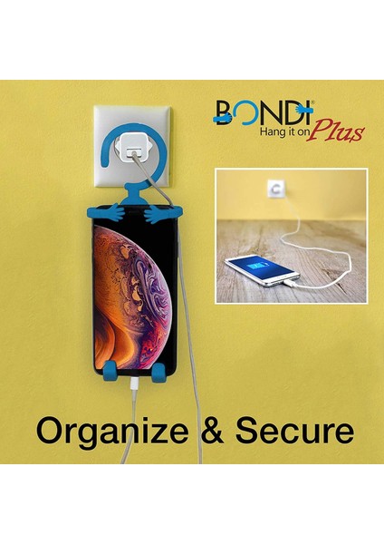 Plus Flex Telefon Tutucu ve Stand - 6,75 Inçe Kadar Araba Bisikleti ve Masa Için Ayarlanabilir Esnek Silikon Kılıf Asma Montaj Parçası Büyük Cep Telefonları - iPhone Xs Xr 11 Se - (Yurt Dışından)