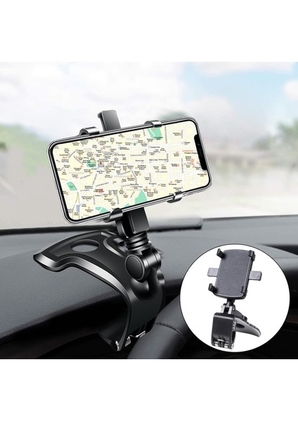 Lifegiverwise Telefon Tutucu - 2024 Yükseltme Çok Fonksiyonlu Araç Kontrol Paneli Cep Telefonu Tutucu, Döner Standlı Araç Telefonu Tutucu, Evrensel 360 Dönebilen Geri Çekilebilir T (Yurt Dışından) fiyatları