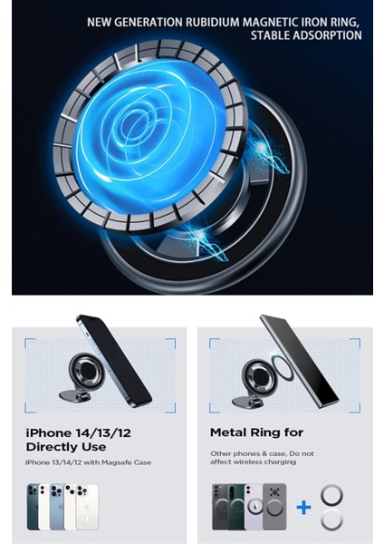 Araba Için Manyetik Telefon Tutucu [42 En Güçlü Mıknatıs] Gösterge Paneli Araç Montajı, Araba Dash Fit Için Tamamen Metal Telefon Montajı iPhone 14 13 12 Pro Max Plus Tüm Mobil (Ma (Yurt Dışından) fiyatları