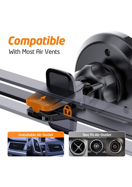 Manyetik Telefon Araç Montaj Aparatı, Evrensel Havalandırmalı Manyetik Telefon Araç Montaj Aparatı, iPhone 12 ve Tüm Cep Telefonları ile Uyumlu, iPhone 12 Araç Montaj Aparatı (Yurt Dışından) fırsatları