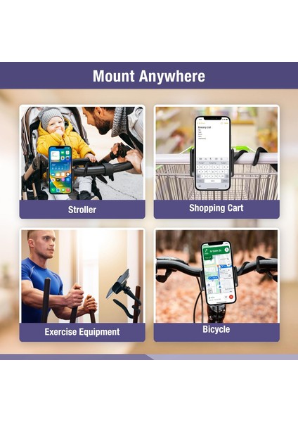 Araba, Bebek Arabası, Koşu Bandı, Alışveriş Sepeti, Bisiklet, Tekne, Golf Arabası Için Esnek ve Ayarlanabilir Deve Boynu Telefon Tutucu - Masa Için iPhone Tutucu, Yatak - Cep Telef (Yurt Dışından) fiyatları