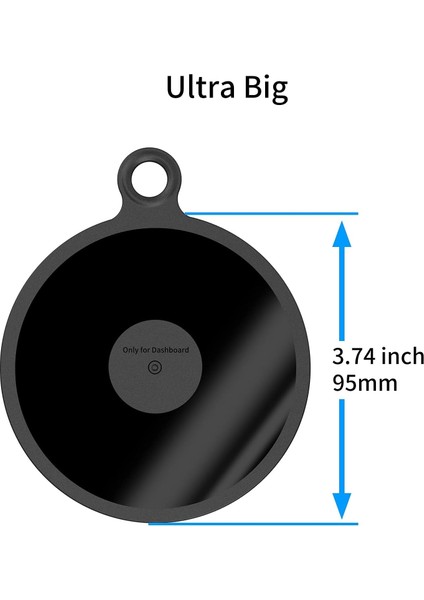 Yapışkan Yapışkanlı 3m Ped 95MM (3,7") Vantuz Için Gösterge Paneli Pedi Montaj Diski Telefon Montajı [2 Paket] Tom Tom Garmin Için Gps Vantuz Montajı Yedek Isıya Dayanıklı Araba, K (Yurt Dışından)