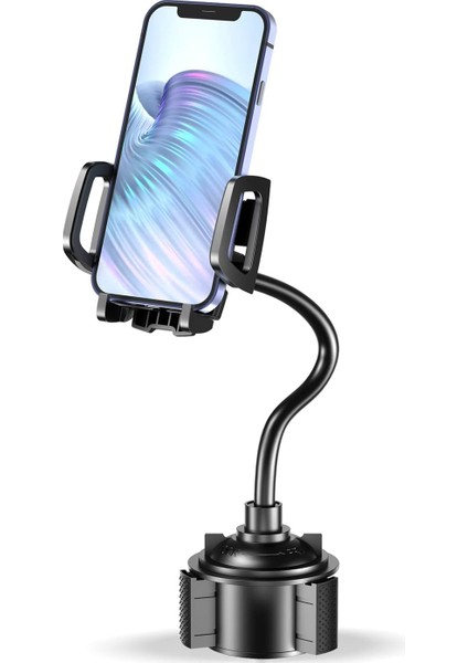 Araba Için Bardak Tutucu Telefon Bağlantısı, Cep Telefonu Tutucu Araba, Araba Kamyonu Için Evrensel Ayarlanabilir Deve Boynu Bardak Telefon Tutucu, Iphone, Samsung, Lg ve Tüm Cep T (Yurt Dışından)