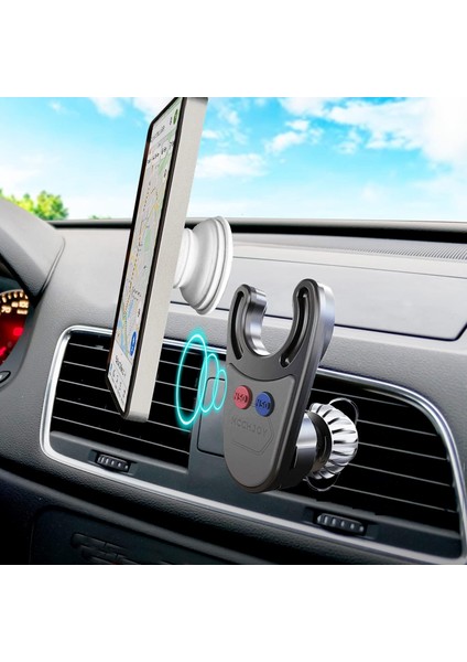 Umount Manyetik Pop Soket Araç Montaj Aparatı - Araba Için Telefon Pop Soket Tutucu - Popsocket Montaj Tutucu - Ac Havalandırma Klipsi Için Magsafe ile Uyumlu - 360 Dönme Ultra Sta (Yurt Dışından)
