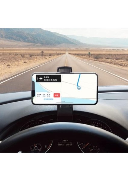 Evrensel Araç Ön Panel Tutucu Tutucu Standı Kelepçe Beşik Klip Cep Telefonu Gps Navigasyon Dash Telefon Tutucu Üzerinde Klip Dayanıklı Montaj (Yurt Dışından) fırsatları