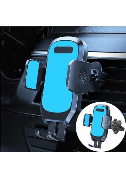 Araba Havalandırması Için Telefon Bağlantısı, Havalandırma Için Evrensel Otomatik Telefon Tutucu, Kaymaz Kolay Kelepçe Eller Serbest Kızağı, Çoğu Akıllı Telefonla Uyumlu Araç Içi A (Yurt Dışından)