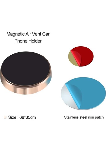 Manyetik Cep Telefonu Tutucu Araba Dashboard Mobil Braketi Cep Telefonu Montaj Tutucu iPhone Için Evrensel Mıknatıs Duvar Sticker Standı (Siyah) (Yurt Dışından) fırsatları
