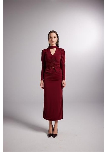 Serre Bluz Bordo fırsatları