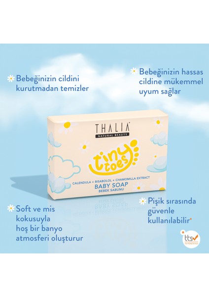 Calendula & Papatya Özlü Bebek Sabunu 100GR