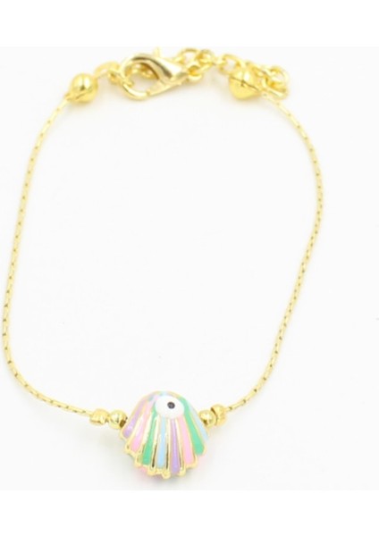 036 801 Renkli Istiridye Deniz Kabuğu Bileklik Renkli Tek Ebat modelleri