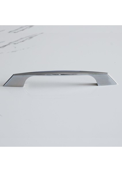 Kılıç 128 mm Krom Renk Mobilya Mutfak Dolabı Çekmece Dolap Kapak Kulpu Kulbu Metal Kulp 128 mm