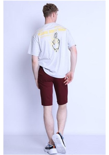Erkek Sort Burgundy