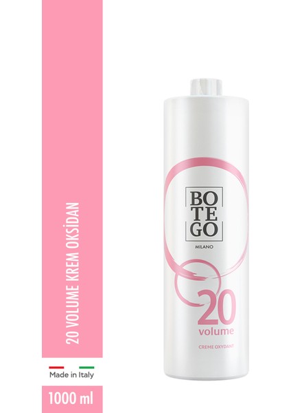 Botego Milano Krem Oksidan 20 Vol. (%6) 1000 ml